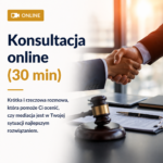 Konsultacja online (30 min)